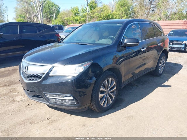 2014 Acura Mdx Technology Package მანქანა იყიდება აუქციონზე, vin: 5FRYD4H46EB040872, აუქციონის ნომერი: 45053748