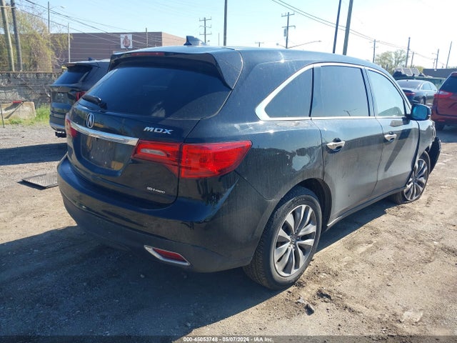 2014 Acura Mdx Technology Package მანქანა იყიდება აუქციონზე, vin: 5FRYD4H46EB040872, აუქციონის ნომერი: 45053748