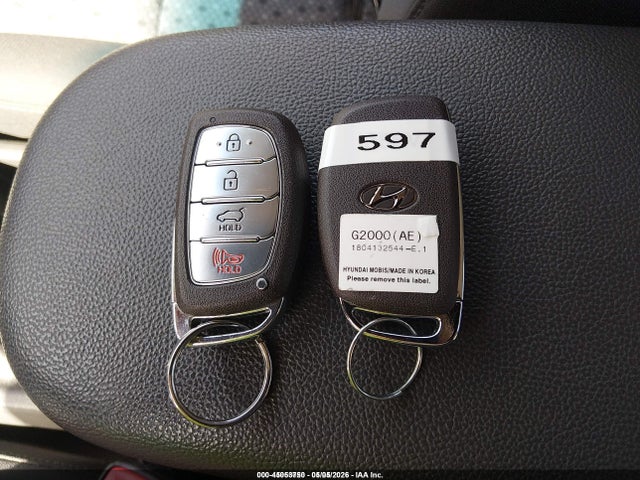 KMHC65LC8JU100285 Hyundai Ioniq Hybrid Blue
