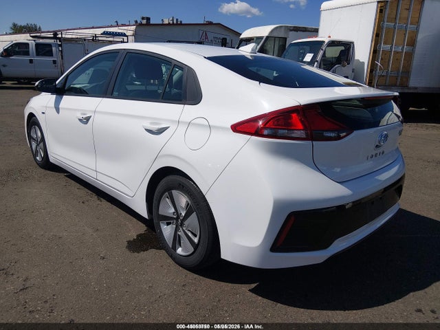 KMHC65LC8JU100285 Hyundai Ioniq Hybrid Blue