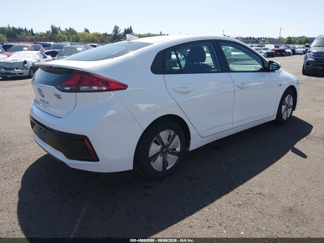 KMHC65LC8JU100285 Hyundai Ioniq Hybrid Blue