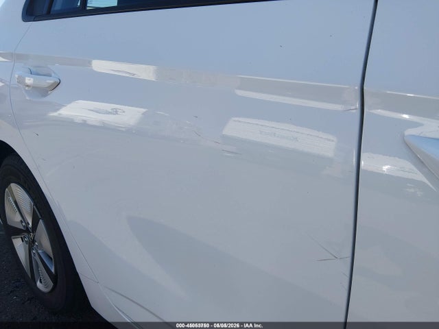 KMHC65LC8JU100285 Hyundai Ioniq Hybrid Blue