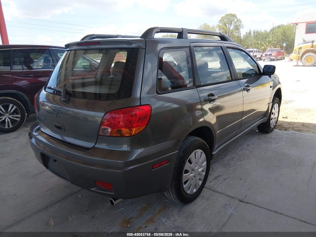 2004 Mitsubishi Outlander Ls მანქანა იყიდება აუქციონზე, vin: JA4LX31F74U049976, აუქციონის ნომერი: 45053758