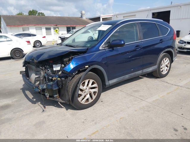 2015 Honda Cr-v Ex-l მანქანა იყიდება აუქციონზე, vin: 2HKRM4H70FH674150, აუქციონის ნომერი: 45053797