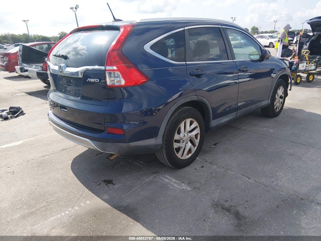 2015 Honda Cr-v Ex-l მანქანა იყიდება აუქციონზე, vin: 2HKRM4H70FH674150, აუქციონის ნომერი: 45053797