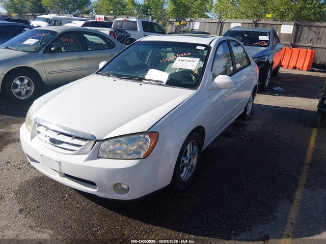 45053826 :رقم المزاد ، KNAFE121545029362 vin ، 2004 Kia Spectra Ex/lx مزاد بيع
