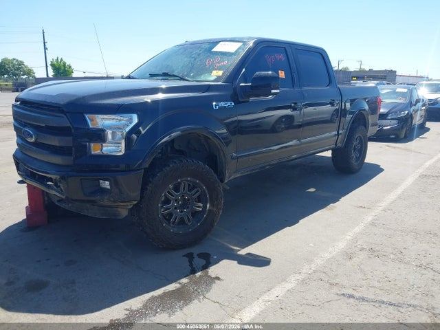 45053851 :رقم المزاد ، 1FTEW1EF7GKE15676 vin ، 2016 Ford F-150 Lariat مزاد بيع
