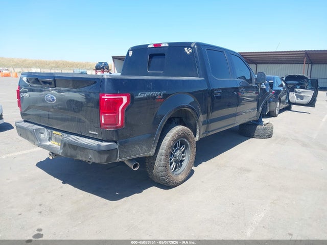 45053851 :رقم المزاد ، 1FTEW1EF7GKE15676 vin ، 2016 Ford F-150 Lariat مزاد بيع
