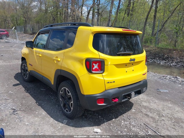 2016 Jeep Renegade Trailhawk მანქანა იყიდება აუქციონზე, vin: ZACCJBCT4GPD17912, აუქციონის ნომერი: 45053861