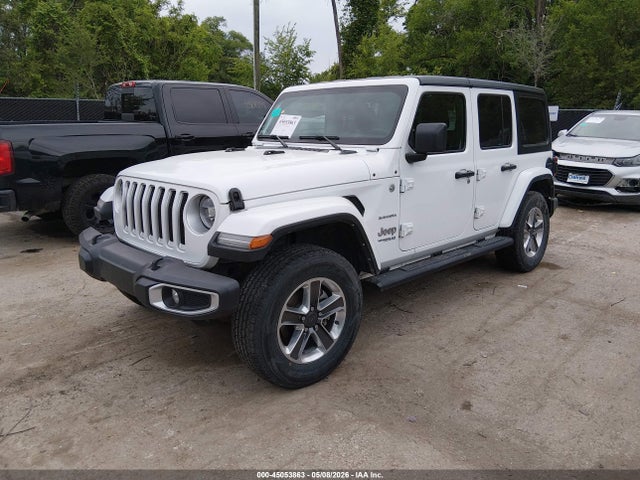 45053863 :رقم المزاد ، 1C4HJXEN0NW207411 vin ، 2022 Jeep Wrangler Unlimited Sahara 4x4 مزاد بيع