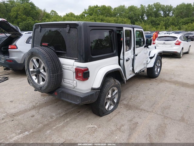 45053863 :رقم المزاد ، 1C4HJXEN0NW207411 vin ، 2022 Jeep Wrangler Unlimited Sahara 4x4 مزاد بيع