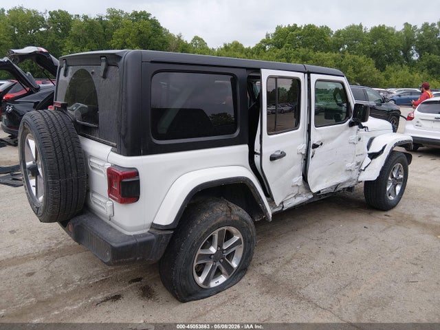 45053863 :رقم المزاد ، 1C4HJXEN0NW207411 vin ، 2022 Jeep Wrangler Unlimited Sahara 4x4 مزاد بيع