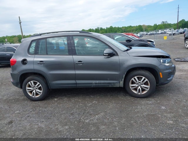 2016 Volkswagen Tiguan S მანქანა იყიდება აუქციონზე, vin: WVGBV7AX5GW549100, აუქციონის ნომერი: 45053886