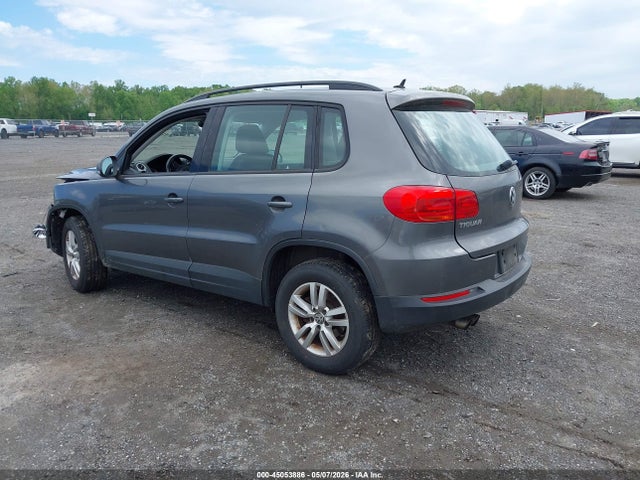 2016 Volkswagen Tiguan S მანქანა იყიდება აუქციონზე, vin: WVGBV7AX5GW549100, აუქციონის ნომერი: 45053886
