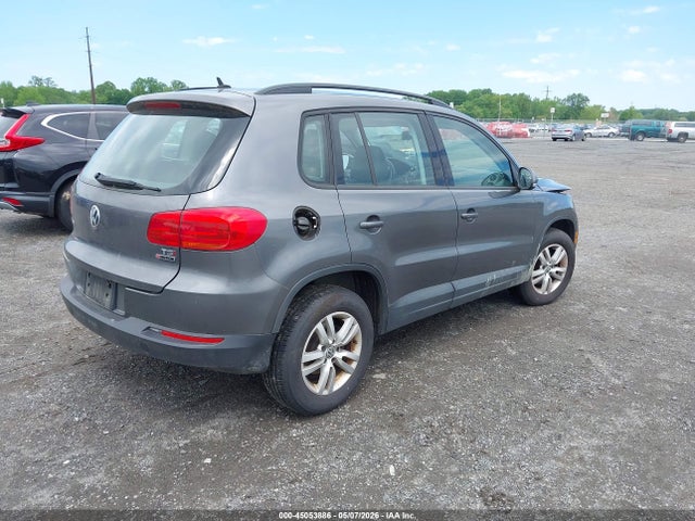 2016 Volkswagen Tiguan S მანქანა იყიდება აუქციონზე, vin: WVGBV7AX5GW549100, აუქციონის ნომერი: 45053886