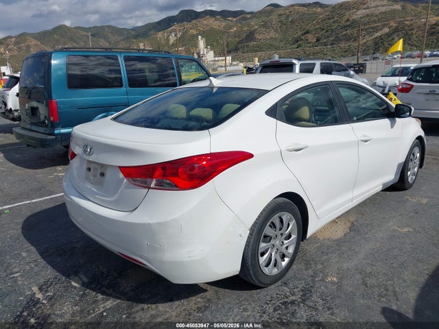 2012 Hyundai Elantra Gls მანქანა იყიდება აუქციონზე, vin: 5NPDH4AE8CH131292, აუქციონის ნომერი: 45053947