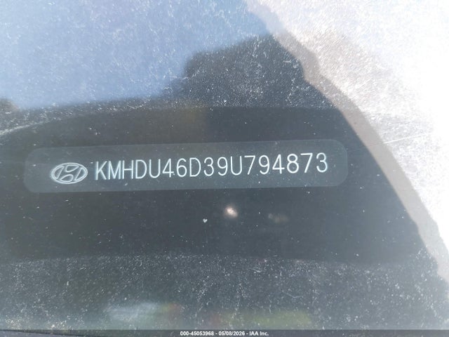 Продажа на аукционе авто 2009 Hyundai Elantra Gls, vin: KMHDU46D39U794873, номер лота: 45053968