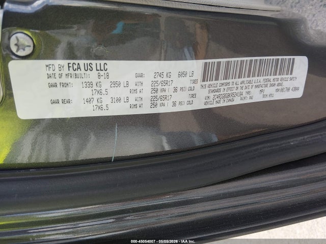 Продажа на аукционе авто 2019 Dodge Grand Caravan Se, vin: 2C4RDGBG8KR524164, номер лота: 45054007