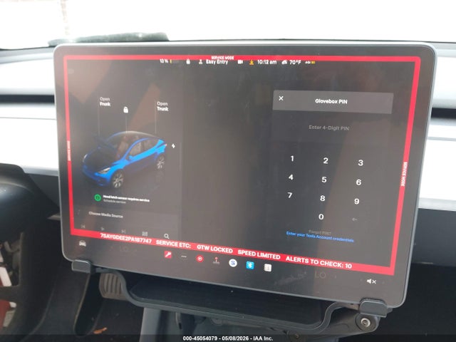 Aukcja sprzedaży 2023 Tesla Model Y, vin: 7SAYGDEE2PA187747, numer aukcji: 45054079
