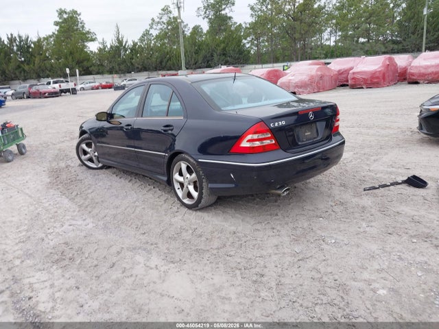 45054219 :رقم المزاد ، WDBRF52H86F752801 vin ، 2006 Mercedes-benz C-class Sport مزاد بيع