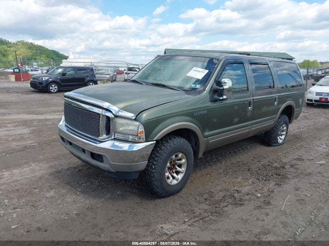 2000 Ford Excursion Limited მანქანა იყიდება აუქციონზე, vin: 1FMNU43S2YEB68201, აუქციონის ნომერი: 45054297