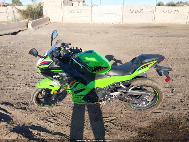 2024 Kawasaki Ex500 H მანქანა იყიდება აუქციონზე, vin: ML5EXGH16RDA05861, აუქციონის ნომერი: 45054352