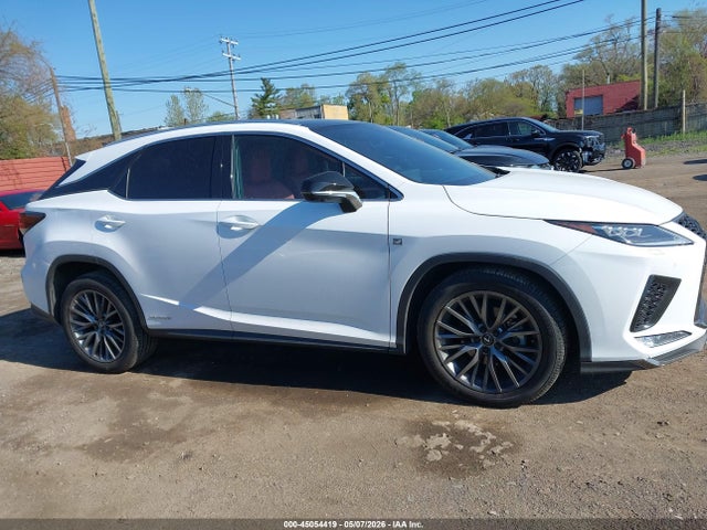 Aukcja sprzedaży 2022 Lexus Rx 450h F Sport Handling, vin: 2T2YGMDA0NC077050, numer aukcji: 45054419
