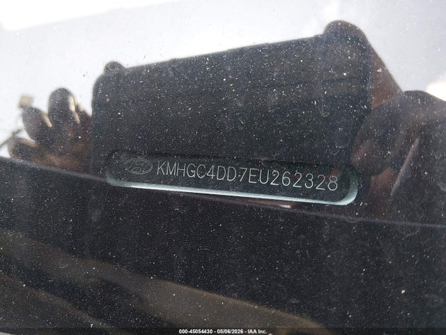 2014 Hyundai Genesis 3.8 მანქანა იყიდება აუქციონზე, vin: KMHGC4DD7EU262328, აუქციონის ნომერი: 45054430