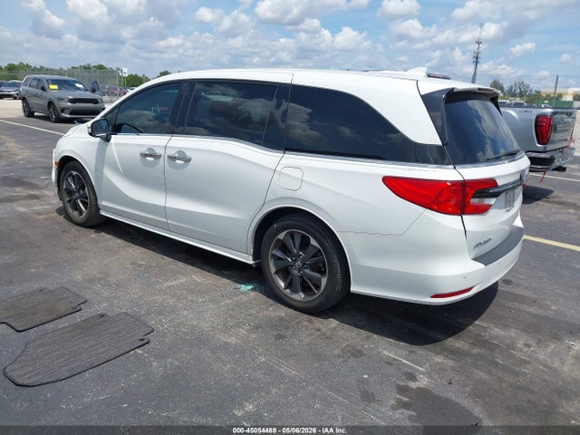 45054469 :رقم المزاد ، 5FNRL6H93NB006162 vin ، 2022 Honda Odyssey Elite مزاد بيع