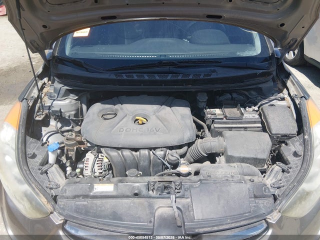 Продаж на аукціоні авто 2012 Hyundai Elantra Limited, vin: 5NPDH4AEXCH081379, номер лоту: 45054513