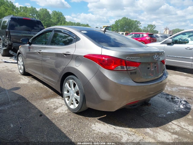 Продаж на аукціоні авто 2012 Hyundai Elantra Limited, vin: 5NPDH4AEXCH081379, номер лоту: 45054513