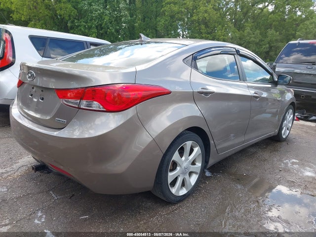 Продаж на аукціоні авто 2012 Hyundai Elantra Limited, vin: 5NPDH4AEXCH081379, номер лоту: 45054513