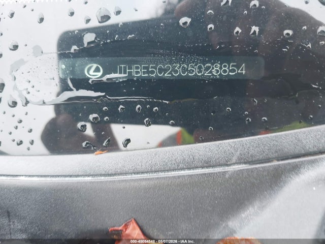 45054548 :رقم المزاد ، JTHBE5C23C5028854 vin ، 2012 Lexus Is 350 مزاد بيع