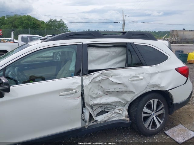 2018 Subaru Outback 2.5i Limited მანქანა იყიდება აუქციონზე, vin: 4S4BSANC6J3222419, აუქციონის ნომერი: 45054663
