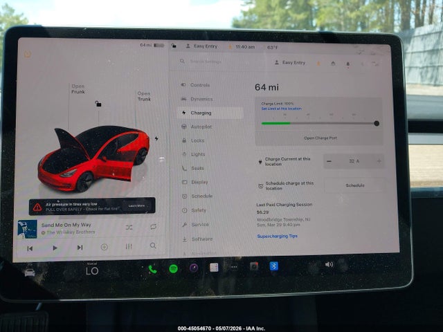 Продажа на аукционе авто 2023 Tesla Model 3 Rear-wheel Drive, vin: 5YJ3E1EA4PF569676, номер лота: 45054670