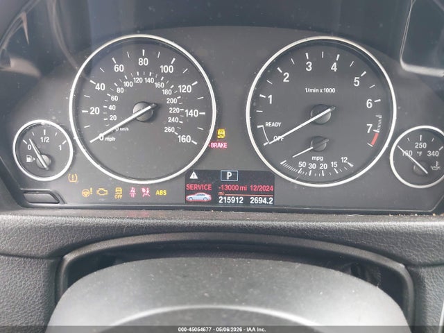 2016 Bmw 320i მანქანა იყიდება აუქციონზე, vin: WBA8A9C57GK617953, აუქციონის ნომერი: 45054677