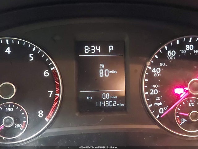 45054784 :رقم المزاد ، 1VWAH7A36EC022747 vin ، 2014 Volkswagen Passat 2.5l S/2.5l Wolfsburg Edition مزاد بيع