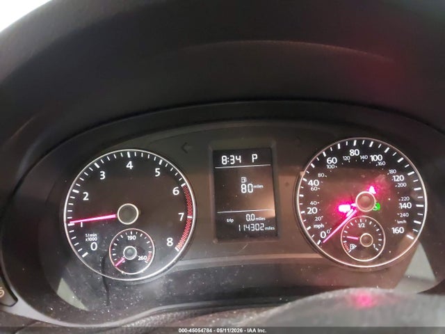45054784 :رقم المزاد ، 1VWAH7A36EC022747 vin ، 2014 Volkswagen Passat 2.5l S/2.5l Wolfsburg Edition مزاد بيع
