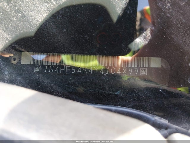 45054823 :رقم المزاد ، 1G4HP54K4Y4104899 vin ، 2000 Buick Lesabre Custom مزاد بيع
