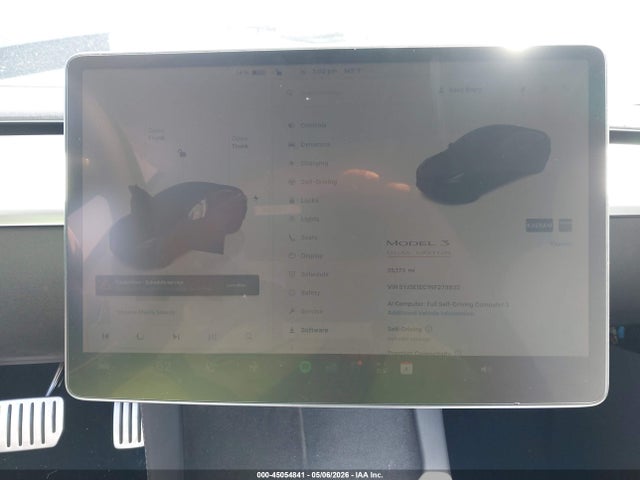 45054841 :رقم المزاد ، 5YJ3E1EC1NF279832 vin ، 2022 Tesla Model 3 Performance Dual Motor All-wheel Drive مزاد بيع