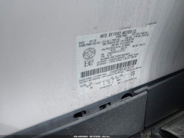1FAHP2J81JG131757 Ford Taurus Limited
