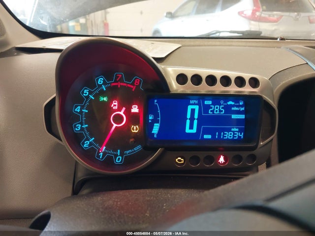 Продажа на аукционе авто 2012 Chevrolet Sonic 1ls, vin: 1G1JB6SH7C4134885, номер лота: 45054884