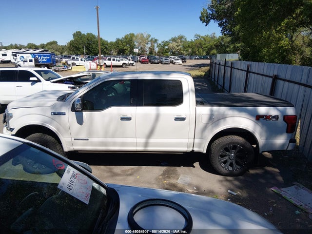 1FTFW1E14JFC54289 Ford F-150 Platinum