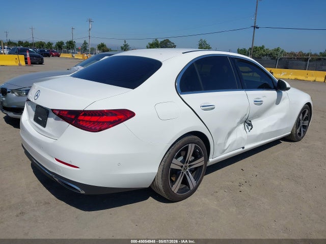 45054948 :رقم المزاد ، W1KAF4GB6SR240482 vin ، 2025 Mercedes-benz C 300 مزاد بيع