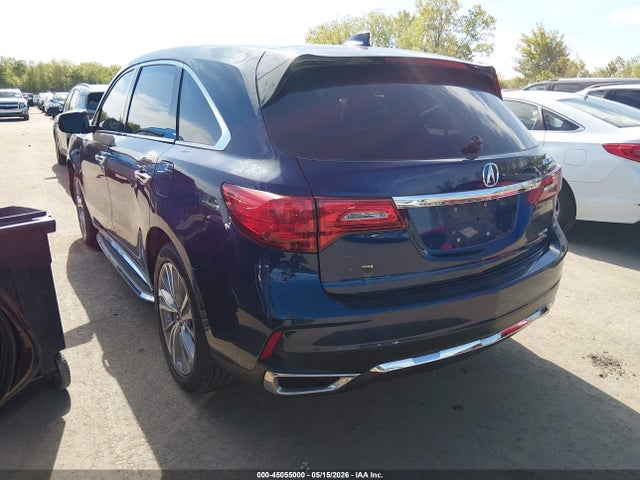 Aukcja sprzedaży 2017 Acura Mdx Technology Package, vin: 5J8YD4H55HL000828, numer aukcji: 45055000