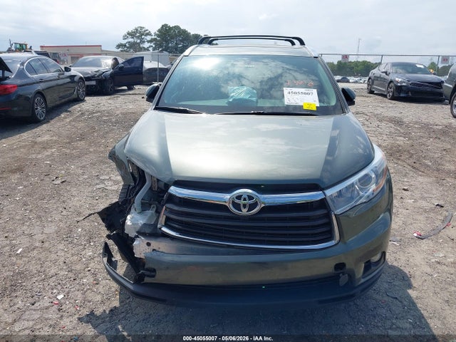 Aukcja sprzedaży 2016 Toyota Highlander Xle V6, vin: 5TDKKRFH8GS186396, numer aukcji: 45055007