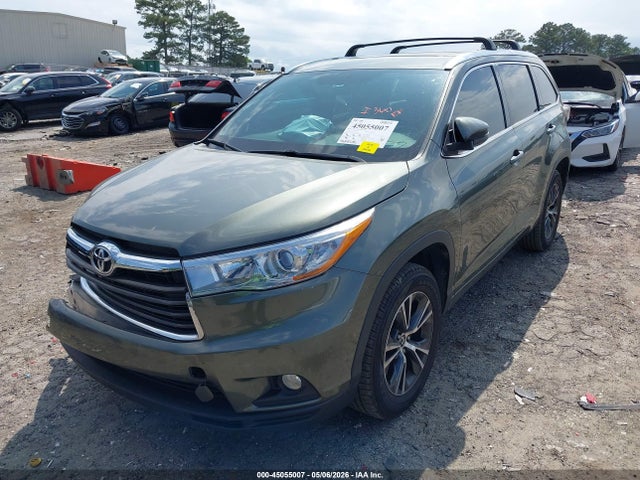 Aukcja sprzedaży 2016 Toyota Highlander Xle V6, vin: 5TDKKRFH8GS186396, numer aukcji: 45055007