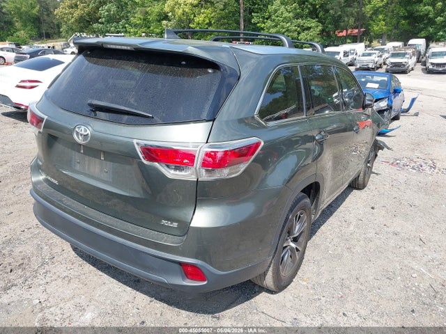 Aukcja sprzedaży 2016 Toyota Highlander Xle V6, vin: 5TDKKRFH8GS186396, numer aukcji: 45055007
