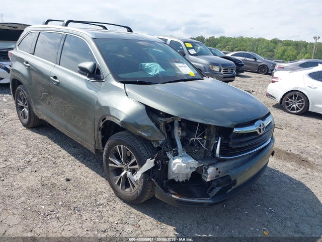 Aukcja sprzedaży 2016 Toyota Highlander Xle V6, vin: 5TDKKRFH8GS186396, numer aukcji: 45055007