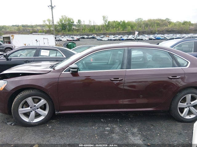 Aukcja sprzedaży 2013 Volkswagen Passat 2.5l Se, vin: 1VWBP7A39DC089624, numer aukcji: 45055041